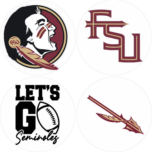 FL State Coasters - Set of 4