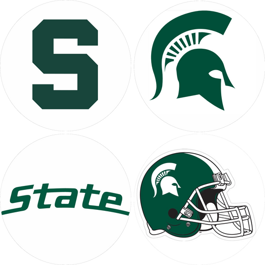 MI State Coasters - Set of 4