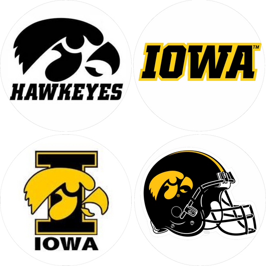 Iowa Coasters - Set of 4