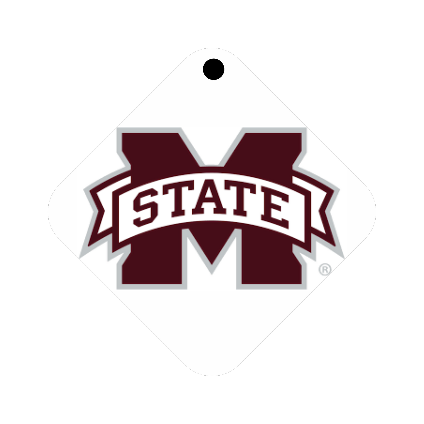 Mississippi Bulldogs Keychain