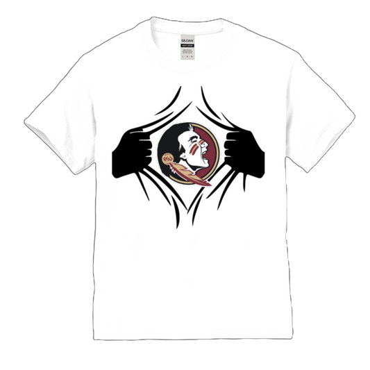 FL State Superhero Mascot Youth Tee